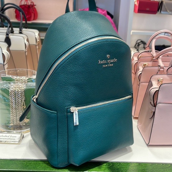 Kate Spade Leila Dome Backpack 
COLOR:
Deep Jade
NWT - Picture 8 of 16